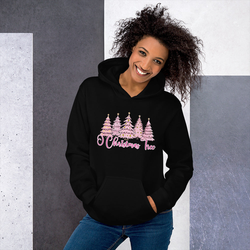 O Christmas Tree | Pink Trees | Unisex Hoodie