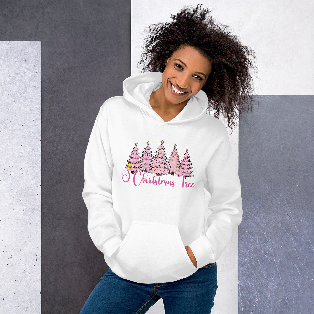 O Christmas Tree | Pink Trees | Unisex Hoodie