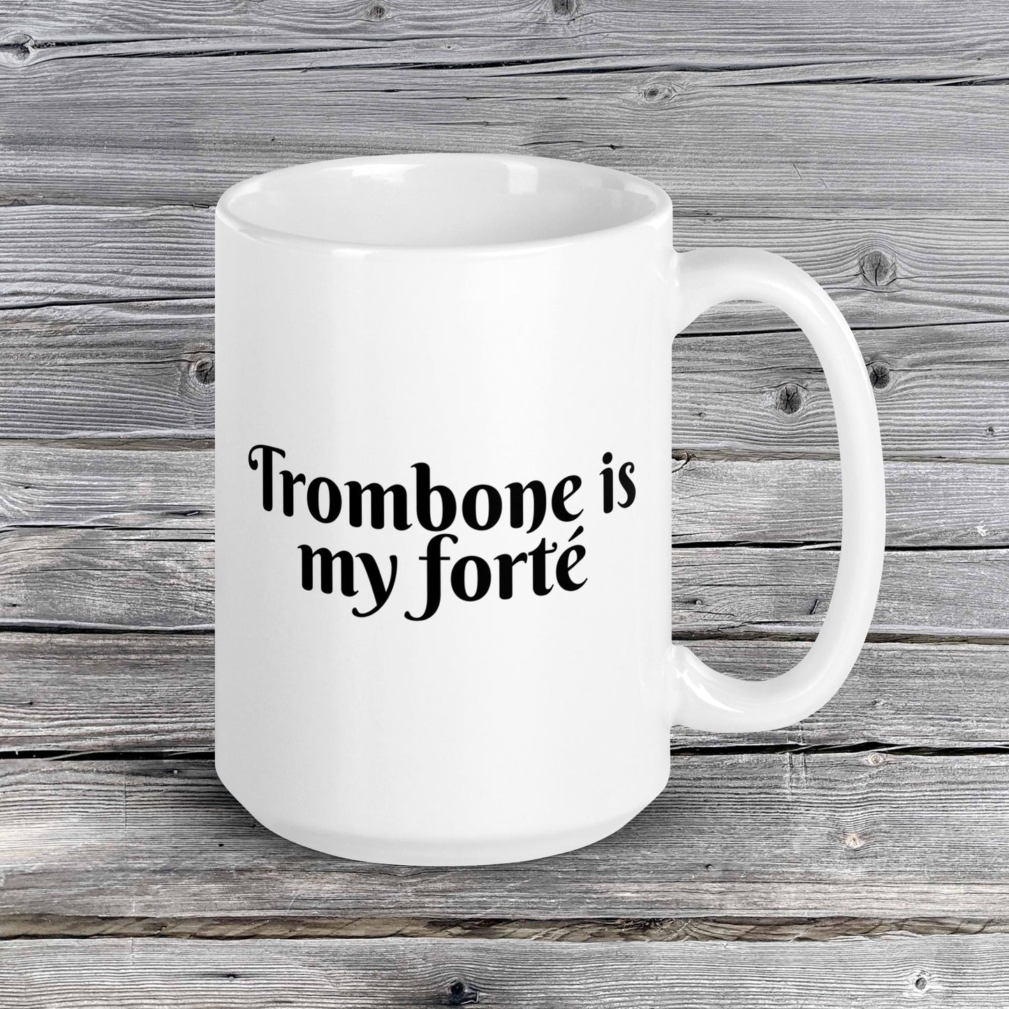 Pick Your Forte' Mug Series | Music is My Forte | 20 Instruments | Violin | Flute | Piano | Guitar | Cello | Singing | Drums | White glossy mug