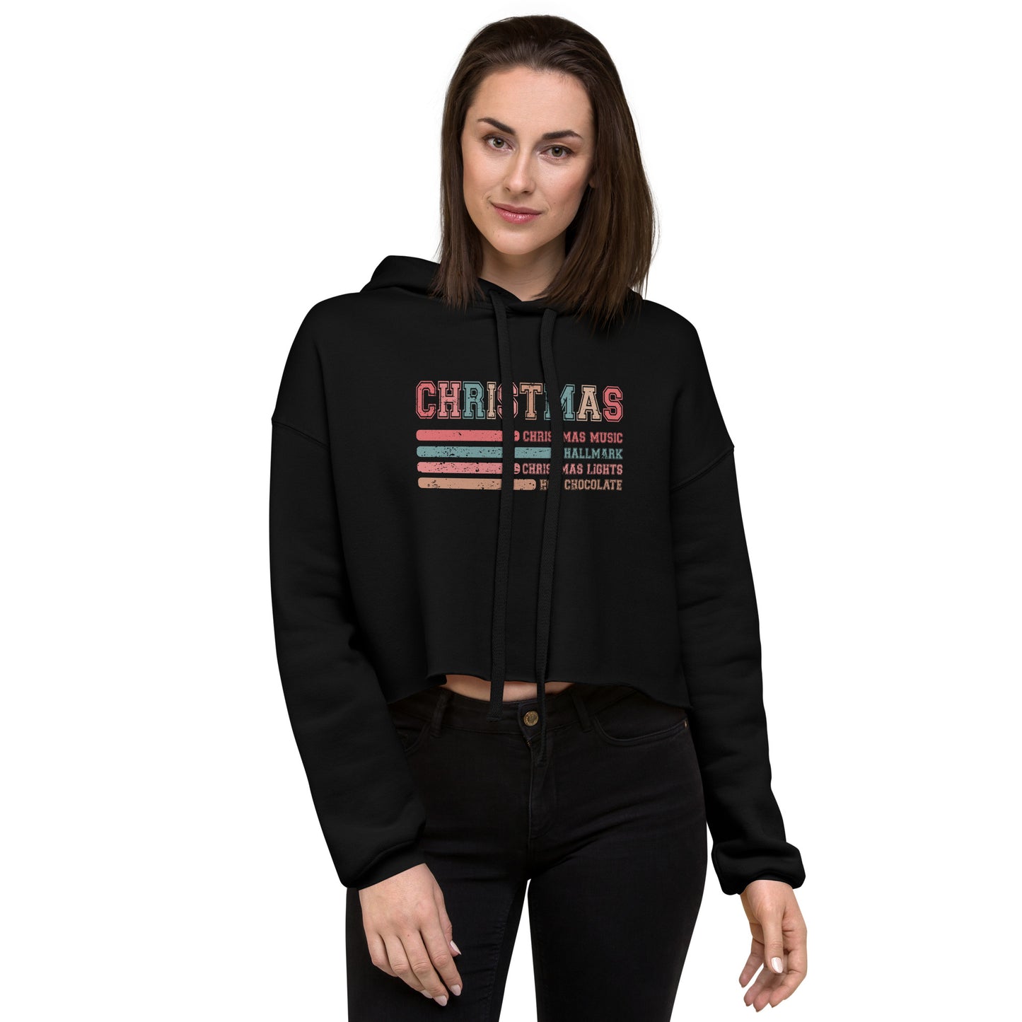 CHRISTMAS |  Christmas Music | Crop Hoodie