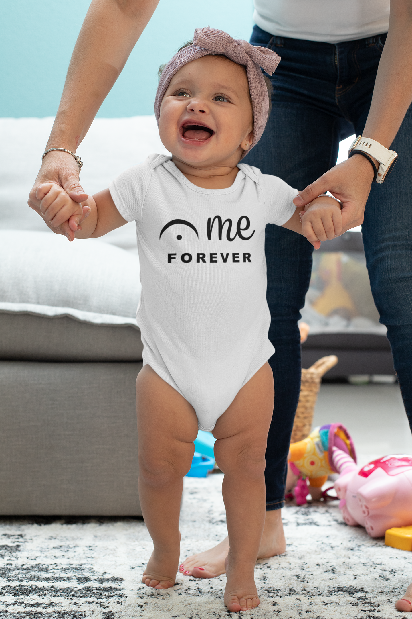 Hold Me Forever | Baby Short Sleeve Onesie